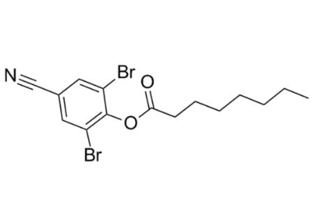 Chemical Structure of Bromoxynil Octanoate